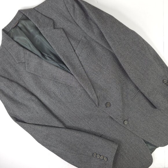 VINTAGE CHRISTIAN DIOR MONSIEUR GRAY WOOL BLAZER MEN'S SIZE 42 ????❗ NO SIZE!!!❗